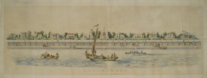 Ravenswood, Long Island, nabij Hallets Cove door Nathaniel Currier